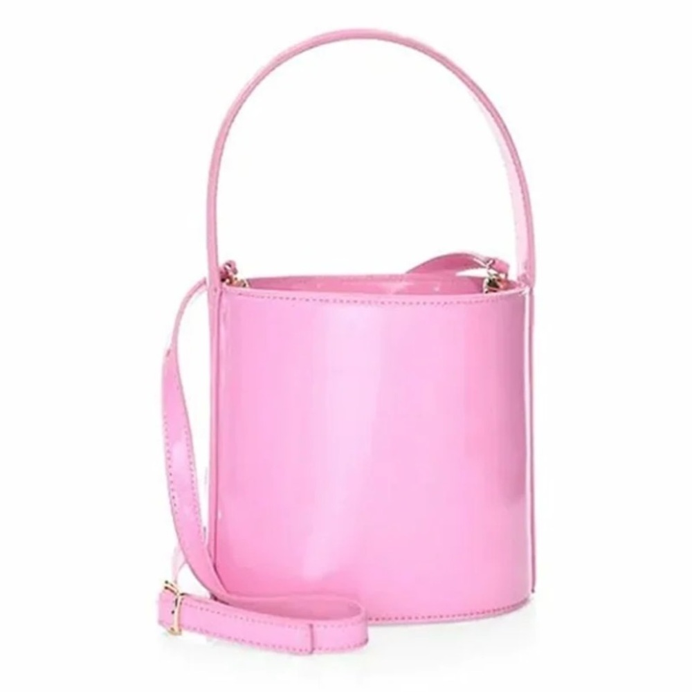 Staud Bissett Patent Leather Bucket Bag